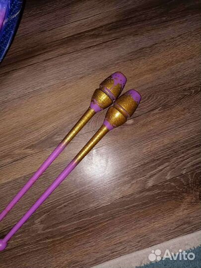 Булавы для художественной гимнастики 44, мяч 18