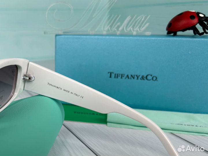 Очки женские Tiffany солнцезащитные белые
