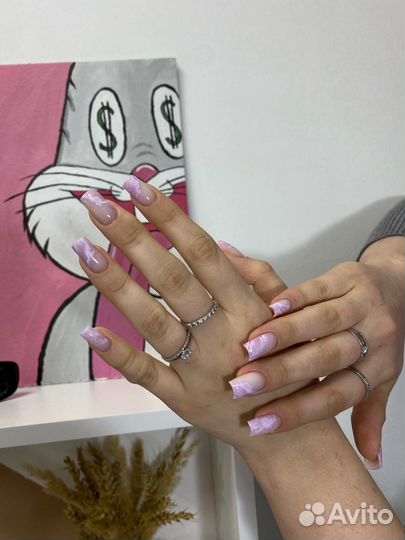 Маникюр / наращивание /нюр