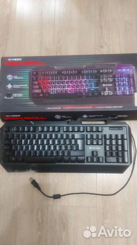 Игровая клавиатура qcyber iron skill