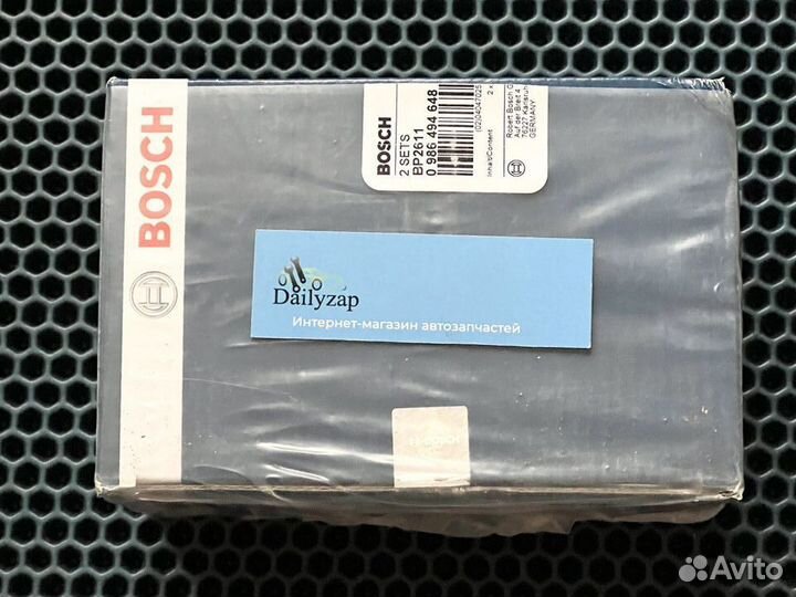 Комплект тормозных колодок bosch MB GLK