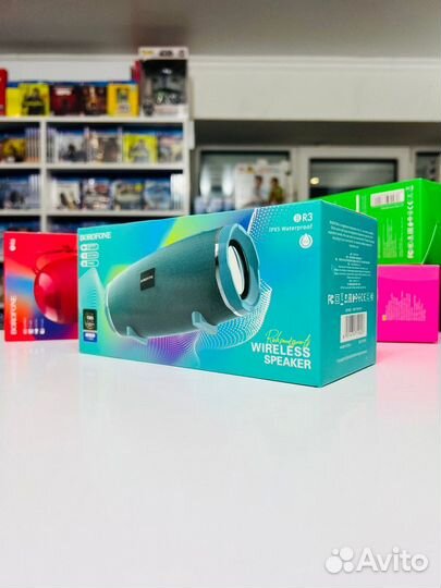 Портативная колонка Borofone R3 Green