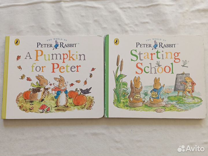 Детские книги на английском Peter Rabbit