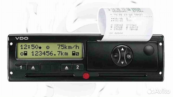 Тахограф VDO с чипом нкм. Годовая гарантия