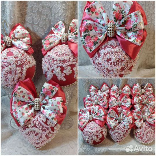 Новогодние игрушки ручной работы