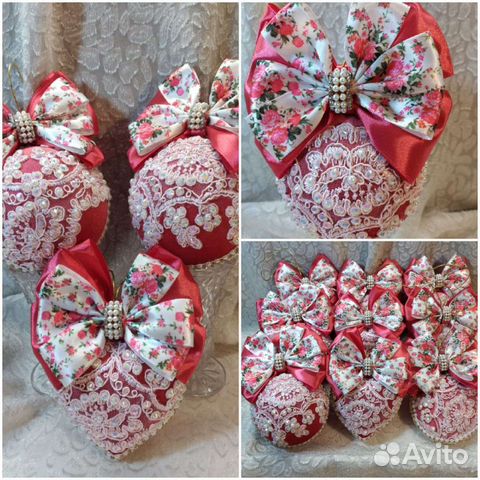 Новогодние игрушки ручной работы