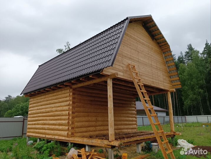 Срубы ручной рубки