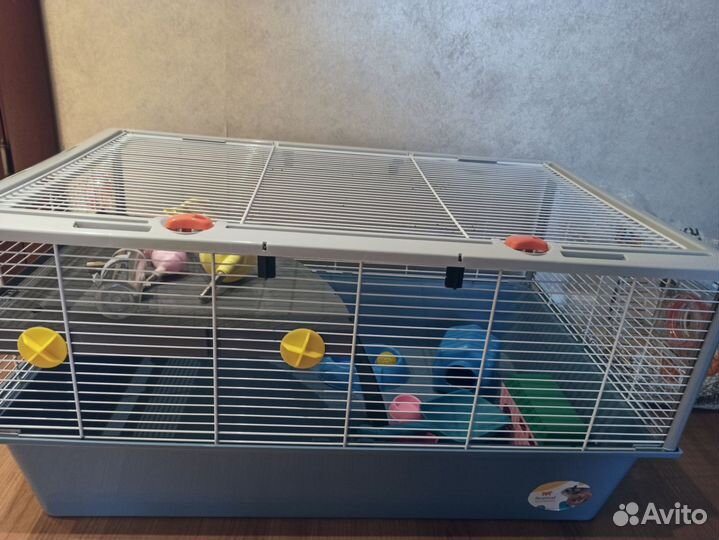 Клетка для грызунов б/у ferplast criceti