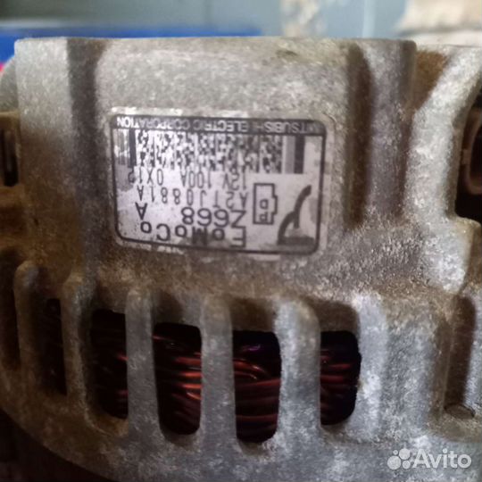 Генератор mazda 3 bk 1 6