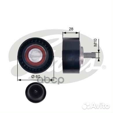 Натяжной ролик T36384 Gates