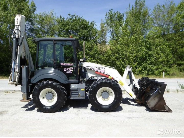 Экскаватор погрузчик terex 825