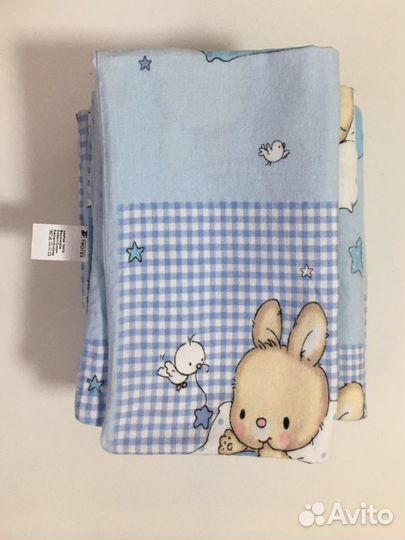 Детское пост.белье фланель