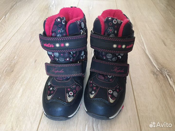 Зимние сапоги для девочки Kapika