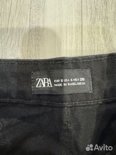 Джинсовая юбка zara s