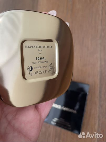 Dolce & Gabbana скульптор 22 tan