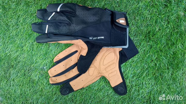 Закрытые велосипедные перчатки 9.5 см ширина
