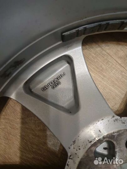 Диски литые R17 дюймов Subaru (17x7 J)