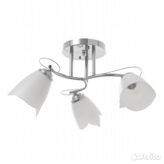 Люстра 'Николь' 3х15Вт Е27 хром