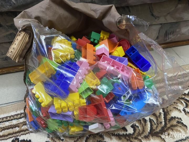 Конструктор и Lego duplo