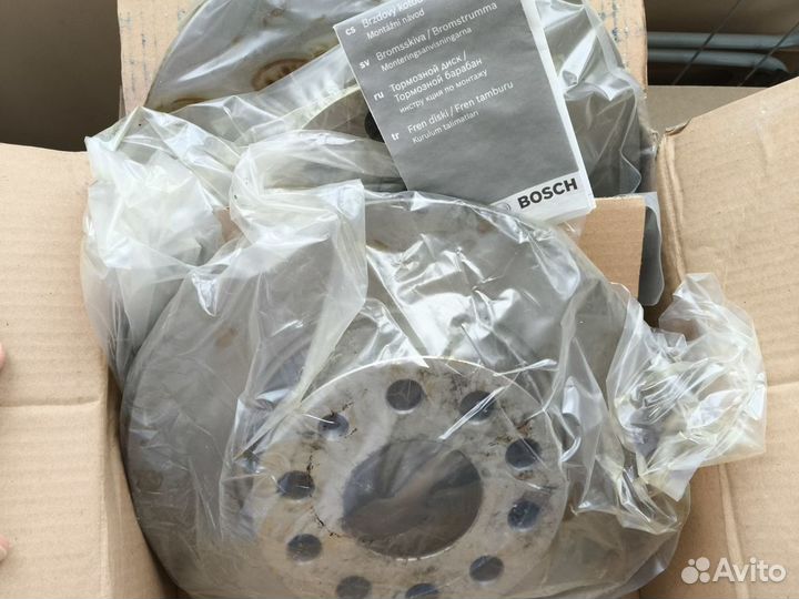 Тормозные диски на Skoda Octavia A5