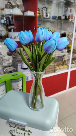 Искусственные цветы, вазы, посуда, сувениры