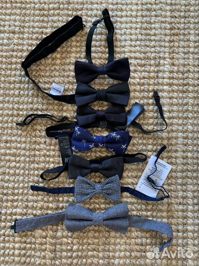 Галстук бабочка новая ремни