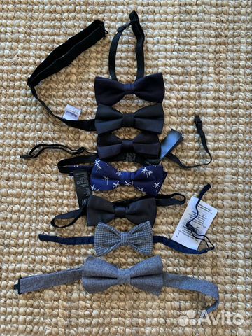 Галстук бабочка новая ремни