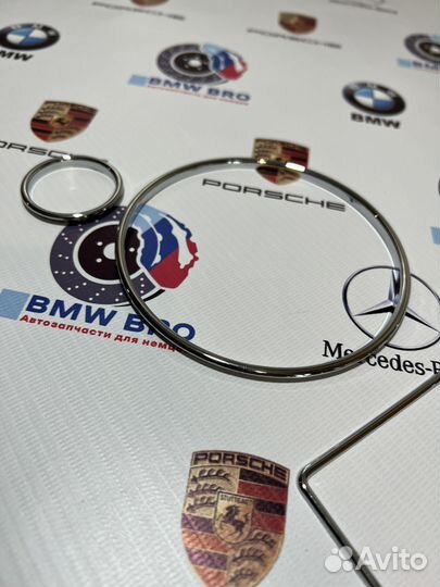 Кольца панели приборов Audi A6 C5 A4 B5 A3 8L хром