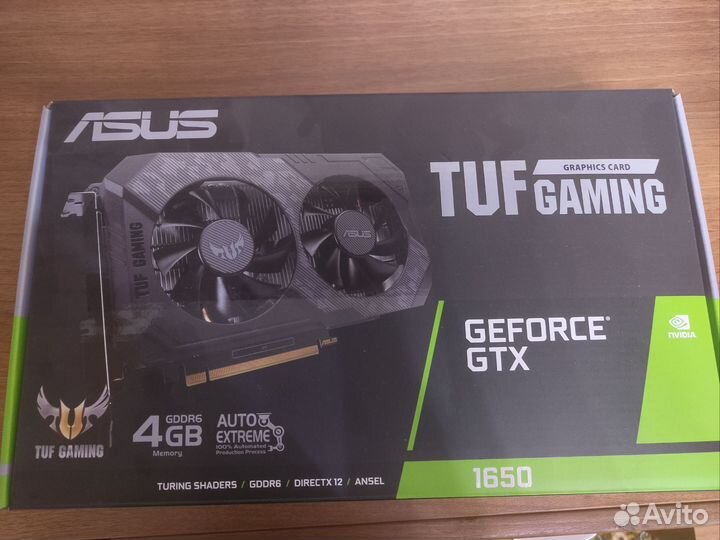 Видеокарта gtx 1650