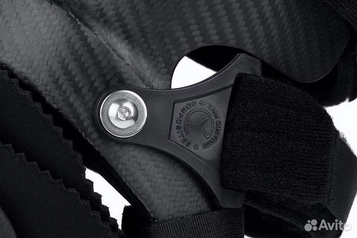 Yami customs Брейсы Коленные Карбоновые С Шарнирам