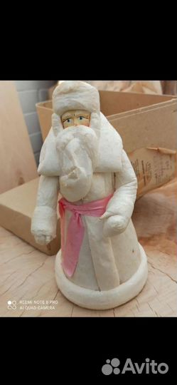 Ватный дед мороз СССР