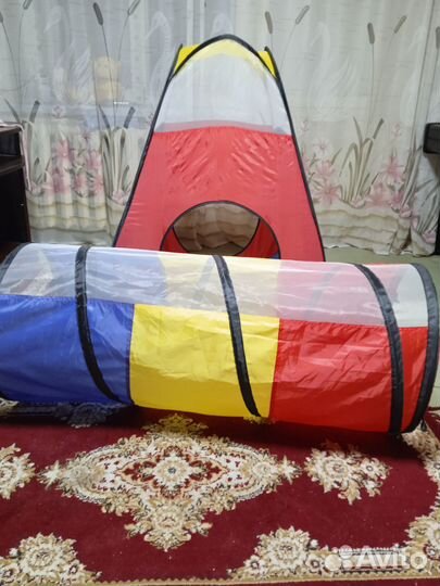 Палатка детская с Тунелем