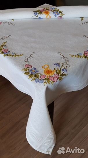 Скатерть пасхальная винтаж
