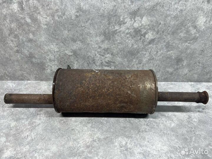 Банка глушителя задняя Renault Logan 2008