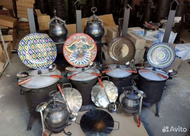 Очаг для казана мангал столик 3 мм сталь