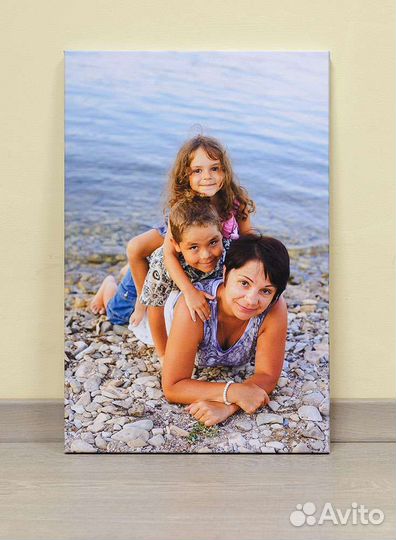 Печать фото на холсте