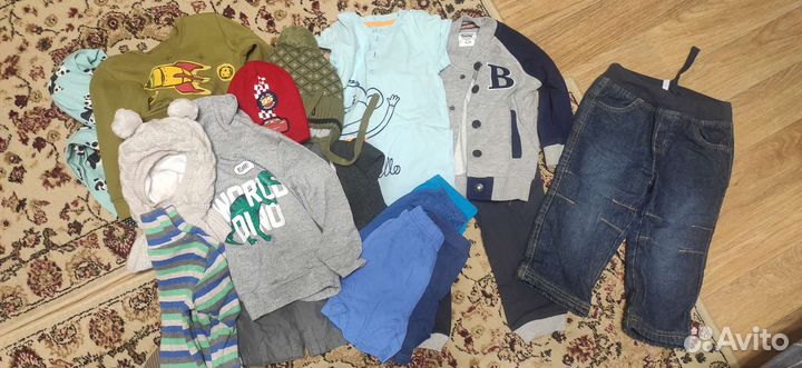 Вещи пакетом 1-1.5 года