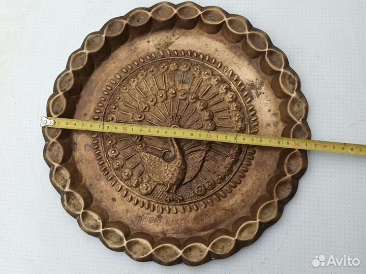 Блюдо декоративное настенное Индия