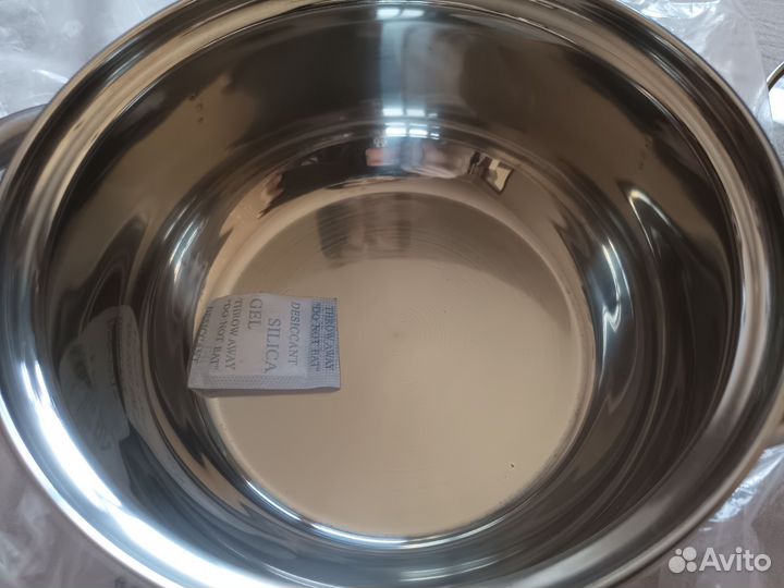 Набор посуды кастрюля и сковорода маленькие сталь