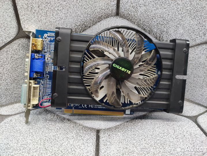 Видеокарта gigabyte AMD Radeon HD 6670 1GB