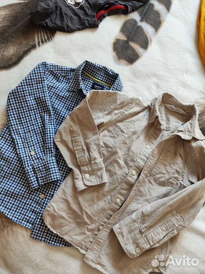 Рубашки на мальчика 104-110