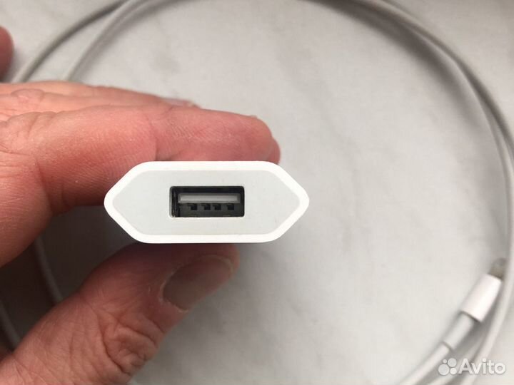 Оригинальный Кабель Apple Lighting, блок зарядки