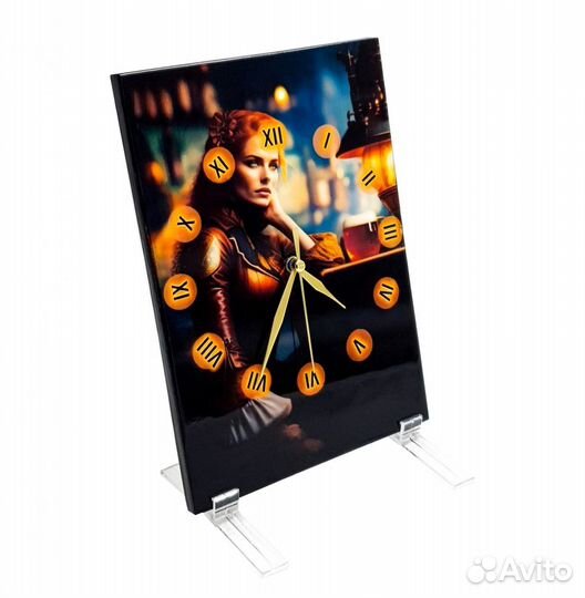 Декоративные часы размышление