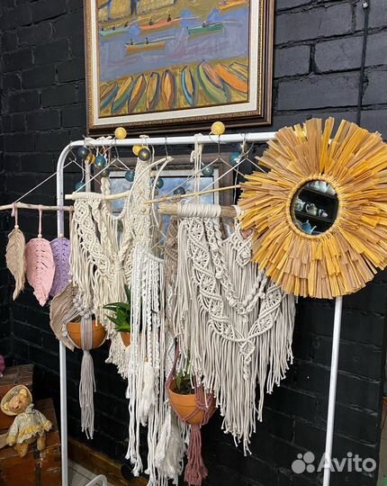 Макраме панно