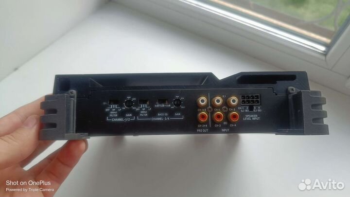 Автомобильный усилитель 4 канала Alpine PMX F640