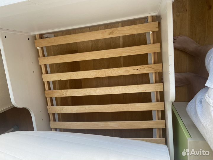 Детская кровать IKEA раздвижная сундвик