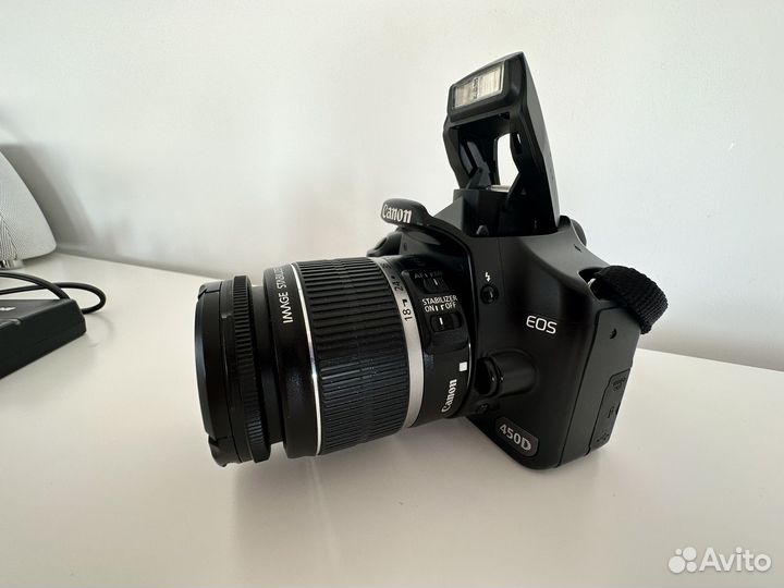 Зеркальный фотоаппарат canon EOS 450D