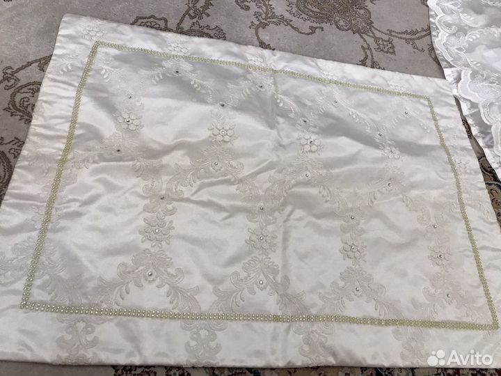 Покрывало на 2 х спальную кровать для невест. Поль