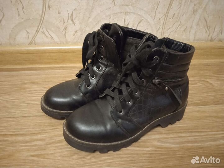 Ботинки демисезонные размер 34