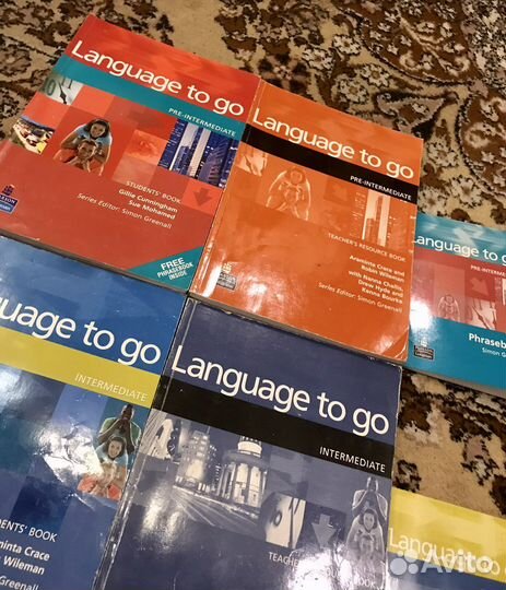 Учебники Language To Go, английский язык